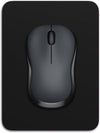 Dapesuom Small Mouse Pad, 6 X 8 Inch Thick Rubber Premium-Textured Non-Slip Portable & Washable Mini Mouse Mat for Women Men Wireless Laptops Keyboard Tray Gaming Work Computer Office Travel, Black