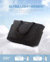 LOVEVOOK Tote Travel Bag for Women, Puffer Work Handbag with Zipper for Teacher Nurse, Quilted Laptop Shoulder Gym Bag Cute