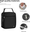 Lunch Box Lunch Bag for Men Women Insulated Lunchbox Lunch Bags for Work Picnic Travel (Black)