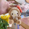 Sicpfuj 5" Cute Plush Keychain Decorative Accessories, Purse Backpack Charm