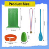 25 PCS Potato Sack Race Bags, Outdoor Games Sack Race Bags Set Includes 3-Legged Race Bands, Egg Spoon Relay Race, Plastic Medals, Carnival Outdoor Lawn Party Field Day Games for Adults & Family