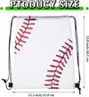 Frienda Baseball Drawstring Backpack Bag Baseball Drawstring Party Favor Bags for Gym Sports Teams(12 Pieces)
