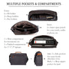ESTARER Messenger Bag for Men, Waterproof Canvas Laptop Shoulder Bag