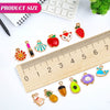Mckanti 150PCS Gold Plated Enamel Silver Charms Jewelry DIY Kit