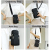 JANKS Small Crossbody Bag Mini Phone Purses with Djustable Strap - Nylon Arm Bag