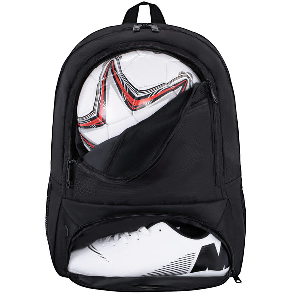Himal Outdoors Soccer Backpack, Sports Bag with Separate Cleat and Ball Holder