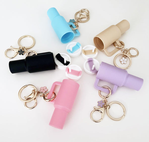 Tovly Stanley Cup Keychain Accessories Cute Purse Handbag Charms