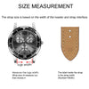 BISONSTRAP Vintage Crazy Horse Leather  Watch Band with Stainless Steel Buckle