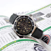 BISONSTRAP Vintage Crazy Horse Leather  Watch Band with Stainless Steel Buckle