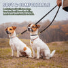 LWBMG 8ft Genuine Leather Dog Leash,  Hands Free Double Ended Dog Training Leash