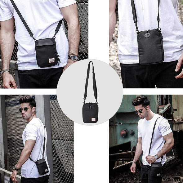 SEAFEW Mini Crossbody Bag Shoulder Bag, Small Messenger Bag Phone Bag