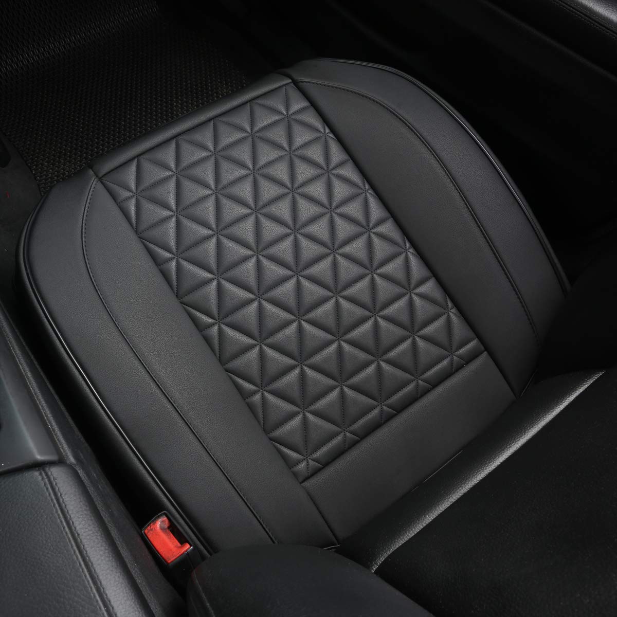 Black Panther Faux Leather Car Seat Cover Kinzd