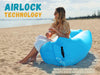 WEKAPO Inflatable Lounger Air Sofa for Traveling Camping Picnics & Music Festivals
