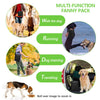 kissleaf Dog Treat Pouch with Magnetic Closure & Dog Clicker, Built-in Poop Bag Dispenser