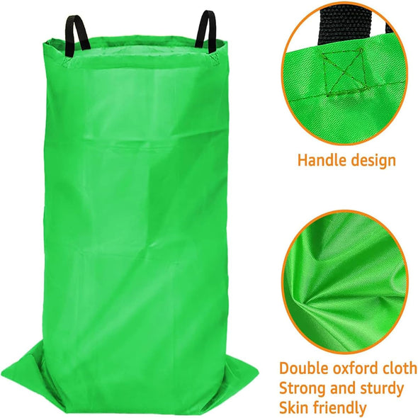 32 Pcs Outdoor Games Potato Sack Race Bags for Kids Adults, Bean Bag Toss Game, 3 Legged Race Bands, Egg Spoon Relay Race Game, Carnival outside Yard Lawn Games for Easter Christmas Birthday Party