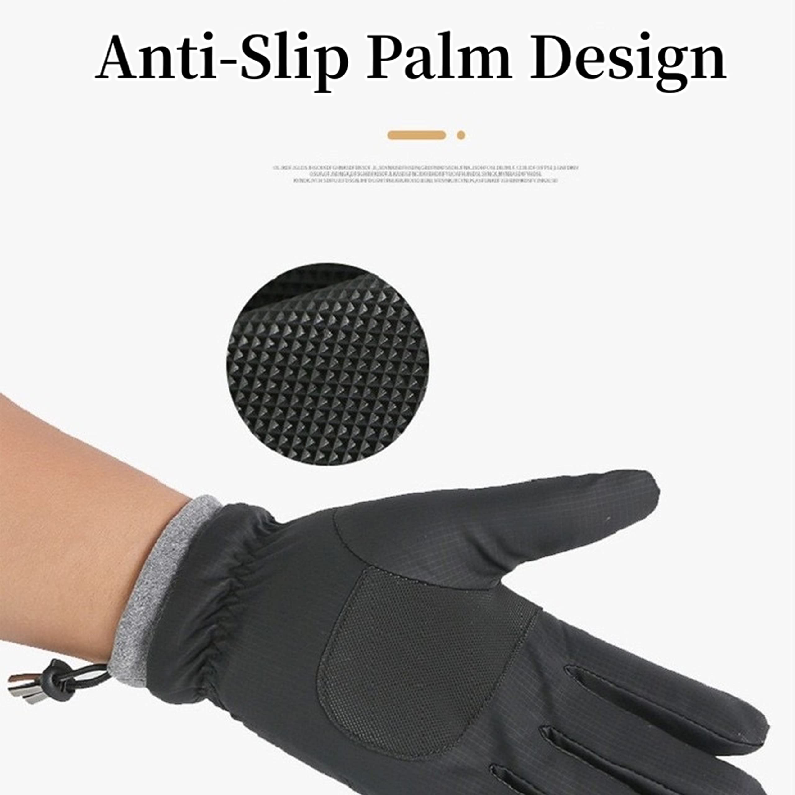 walking handschuhe winter ihuan Winter Waterproof Ski Gloves for Men Women, Snow Warm Cycling Gloves
