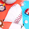 Frienda Baseball Drawstring Backpack Bag Baseball Drawstring Party Favor Bags for Gym Sports Teams(12 Pieces)