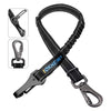IOKHEIRA Dog Seat Belt 3-in-1Car Harness with Reflective Hook Latch, Buckle, Zinc Alloy Carabiner