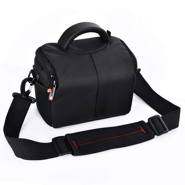 FOSOTO Waterproof Anti-shock Camera Bag, Compatible for Canon Nikon Panasonic Sony Digital Camera