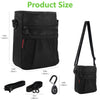 kissleaf Dog Treat Pouch with Magnetic Closure & Dog Clicker, Built-in Poop Bag Dispenser