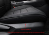 EKR Leather Car Seat Covers Custom, Fit Select Toyota RAV4 (2019-2025) LE,XLE,XLE Premium,Limited Full Set - Black