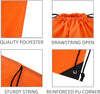 Vorspack Drawstring Backpack 10 Pieces for Party Gym Sport Trip