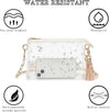 YGR Womens Clear Bag for Stadium Events PVC Small Crossbody Purse for Concert, Party Sports Stadium Approved Present
