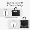 Topdesign Heavy-Duty Canvas Tote Bag for Women, Adjustable Crossbody/Shoulder Handbag with 9 Pockets, Everything Tote