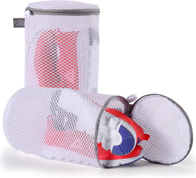 Kimmama Shoe Washing Machine Bag, Laundry Bags Mesh Wash Bags, Shoes Wash Sack, Dryer Pouch for Cleaning and Drying Footwear, Sneaker, Trainers, Plimsolls, Slippers, Gym, Running, Tennis