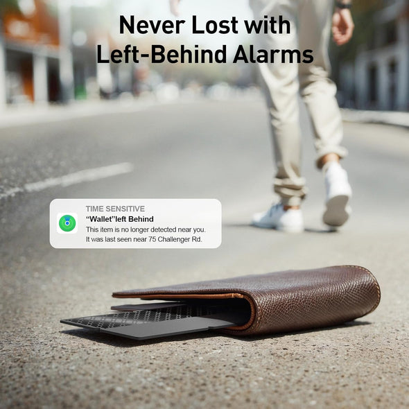 [Apple Mfi Certified] Air-Tags (Ios Only) Bluetooth Tracker with Apple Find My, Iphone Smart Card Wallet Finder GPS Tracker, 5-10 Years Battery, Keys Finder and Item Locator for Keys, Bags, Passport