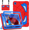 Case for Galaxy Tab A9 plus Case Samsung Galaxy Tab A9 plus 11 Kids Samsung Tablet with Screen Protector Stand Thickned Cornor Impact Protection Tab A9+ 11 Inch Cover, Red Blue