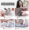 Vacuum Seal Bags for Clothing Travel, 9 Pack Vacuum Sealer Storage Bags with Portable Electric Pump, Space Saver Travel Compression Bags for Packing Luggage and Suitcase