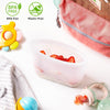 Reusable 100% Silicone Food Storage Bags, Sandwich Snack Bags New Generation Stand up Zip Container for Soup and Leftovers, Plastice & BPA Free, Microwave Oven Safe 3 Pack (51Oz, 34Oz, 17Oz)