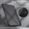 Jetech Case for Samsung Galaxy Tab S10 FE / S9 FE 10.9-Inch with S Pen Holder, Slim Folio Stand Protective Tablet Cover, Multi-Angle Viewing (Black)