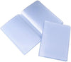 Shappy 2 Pieces Plastic Wallet Insert Credit Card Holder with 10 Page 20 Slots and 10 Page 10 Slots, Transparent