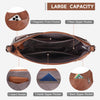 APHISON Trendy Leather Crossbody Purse with Adjustable Strap, Women'S Shoulder Handbag
