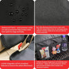 Car Seat Protector - Seat Protection Mat - Thick Padding - Durable, Waterproof Fabric, Leather Reinforced Corners & 3 Pockets for Handy Storage Black