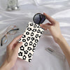 2Pcs Sunglass Eyeglass Glasses Case Soft PU Leather with Cleaning Cloth Cute Glasses Pouch Bag for Men Women Girs