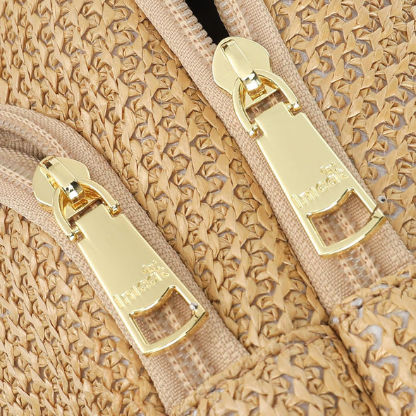 INICAT Summer Straw Bag Small Sling Beach Bag Crossbody Bags Rattan Woven Purses for Women 2025