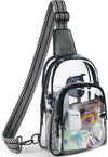 Clear Bag for Stadium Events, Clear Purse for Women Stadium Crossbody Bag, Transparent Bag for Concerts Sports