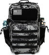 QT&QY 25L/35L/45L Military Tactical Backpack for Men Molle Daypack 3 Day Bug Out Bag Hiking Rucksack with Bottle Holder
