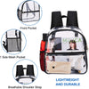 USPECLARE Clear Backpack for Stadium Approved 12×6×12, Water Proof Clear Bag for Stadium Events and Concert Work Sport Event