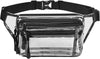 Clear Bag Stadium Approved Large Clear Fanny Pack for Women for Work,Multi-Purpose Waist Bag for Travel & Sporting Event