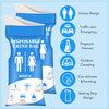 DIBBATU Disposable Urine Bag, 12/24 PCS Pee Bags for Travel for Women/Men, 800ML Emergency Portable Urinal Bag and Vomit Bags, Unisex Urinal Bag for Camping, Traffic Jams, Pregnant, Patient, Kids