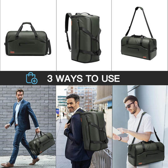 baglane hybrid backpack garment bag travel carry on suit bag Moulyan 45L Garment Bag