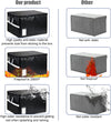 Fireproof Document File Organizer Box, Fireproof Safe Box with Lock, Portable Office Storage Cabinet for Hanging Letter/Legal Folder 16.1 X 12.9 X 11In