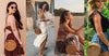 Rattan Summer Straw Beach Bag - Woven Wicker Basket Vacation Purse - Gifts for Women