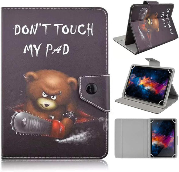 DETUOSI Universal 10.1 Inch Tablet Case, 10 Inch Tablet Cover, Magnetic Closure Travel Portable Protective Folio Leather Stand Shell Case for All Kinds of 9.6-10.6 Inch Android/Ios/Windows Tablet #7