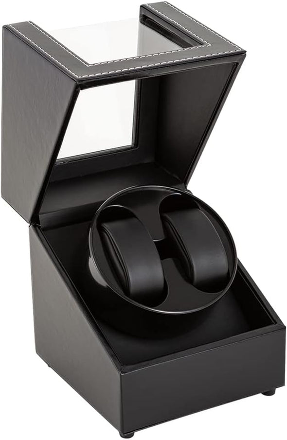 Watch Winder for Automatic Watches,Automatic Watch Winder Box,Double Watch Winder for Women'S and Men'S Watches with Quiet Japanese Mabuchi Motor