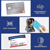 10 Pack New Medicare Card Holder Protector Sleeves, 12Mil Clear PVC Soft Waterproof Medicare Card Protector for New Medicare Card Credit Card Business Card, Heavy Duty Card Sleeves